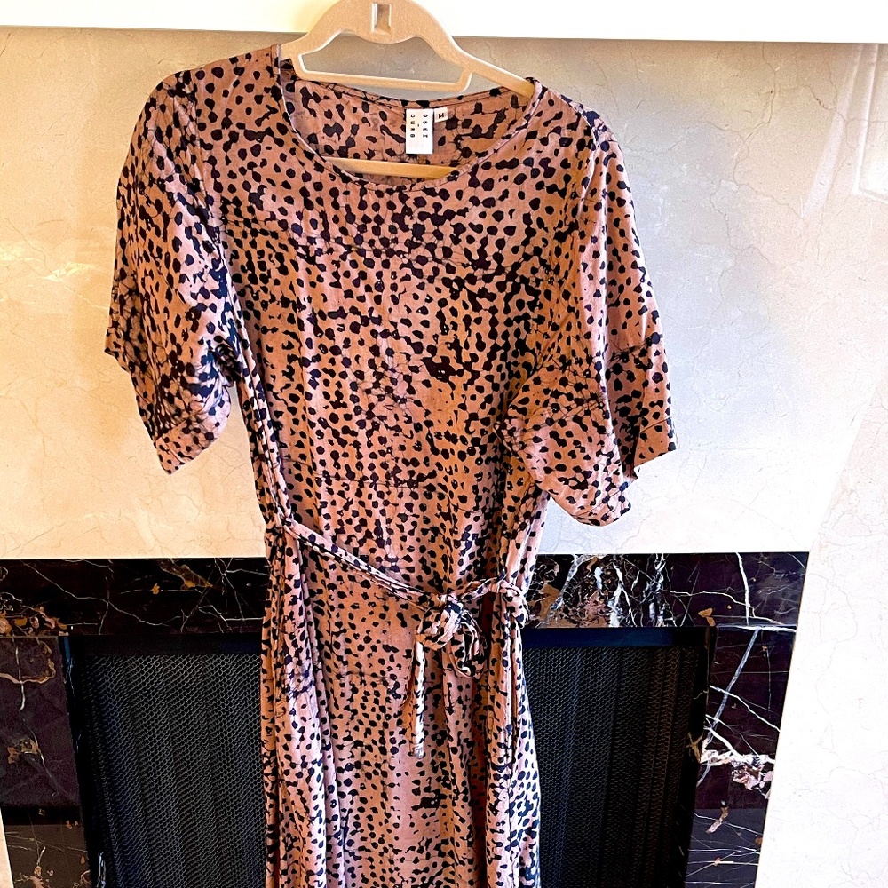 Osei-Duro Nonna Dress in Snakebite (without belt)